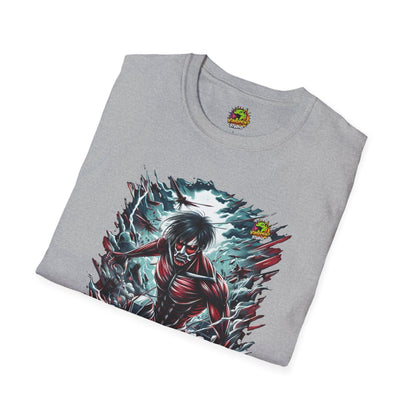 high-quality - Eren Yeager Titan’s Awakening Tee | Attack on Titan Shirt | Shingeki - premium material. limited stock. Order yours now and stand out with this exclusive piece!