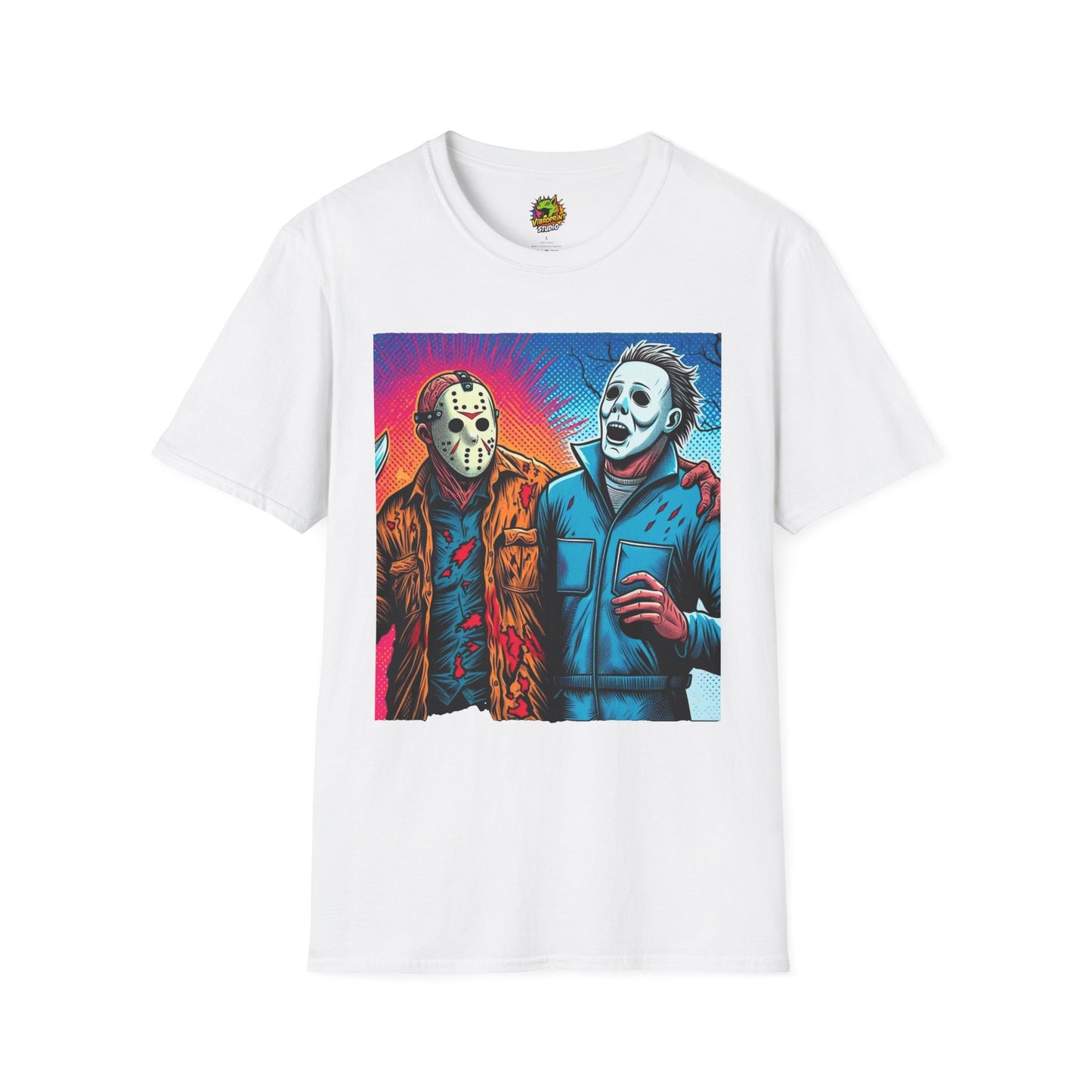 Myers - Jason Voorhees & Michael Myers Shirt | Funny Vintage Halloween Tee - custom-made. limited stock. Order yours now and stand out with this exclusive piece!