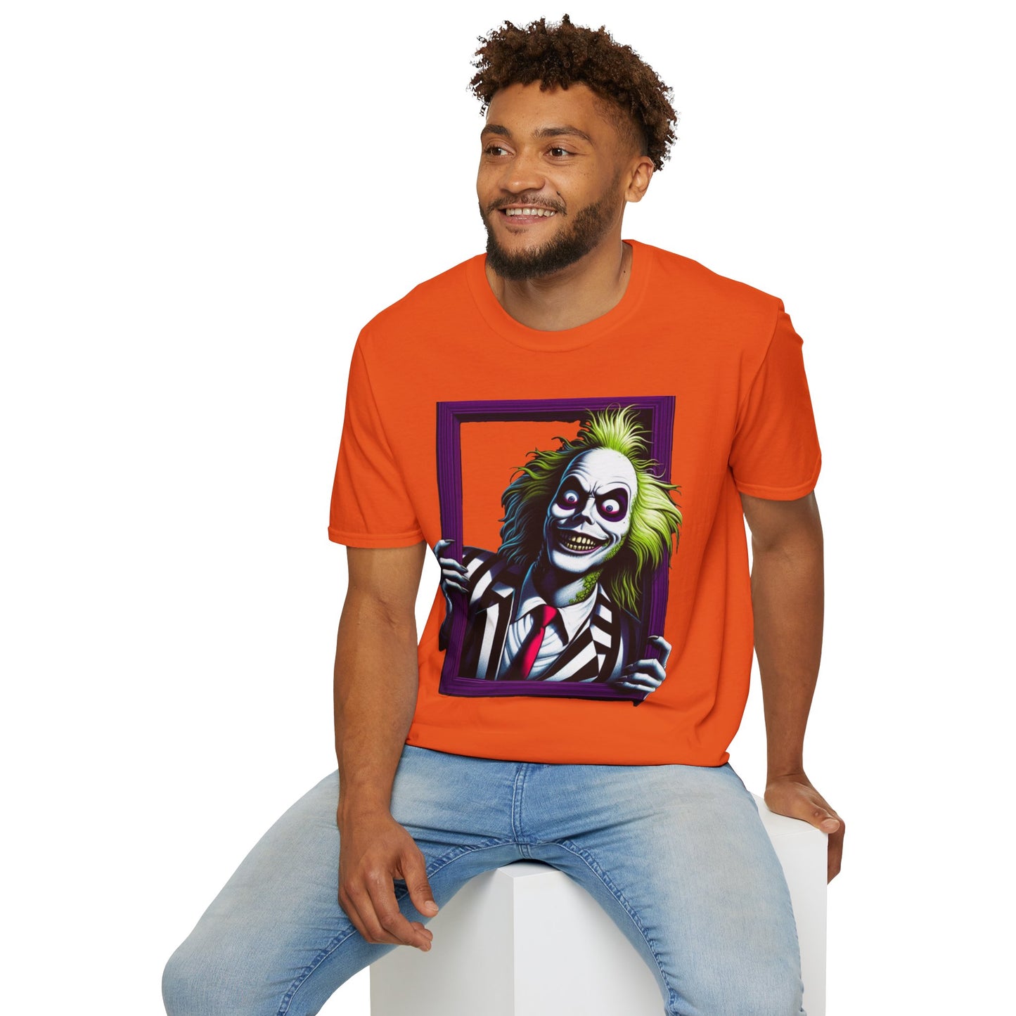 Image of Limited Edition Beetlejuice Shirt | Spooky Beetlejuice Shirt | Beetlejuice Graphic Shirt | Creepy Beetlejuice Tee | Graphic Tee