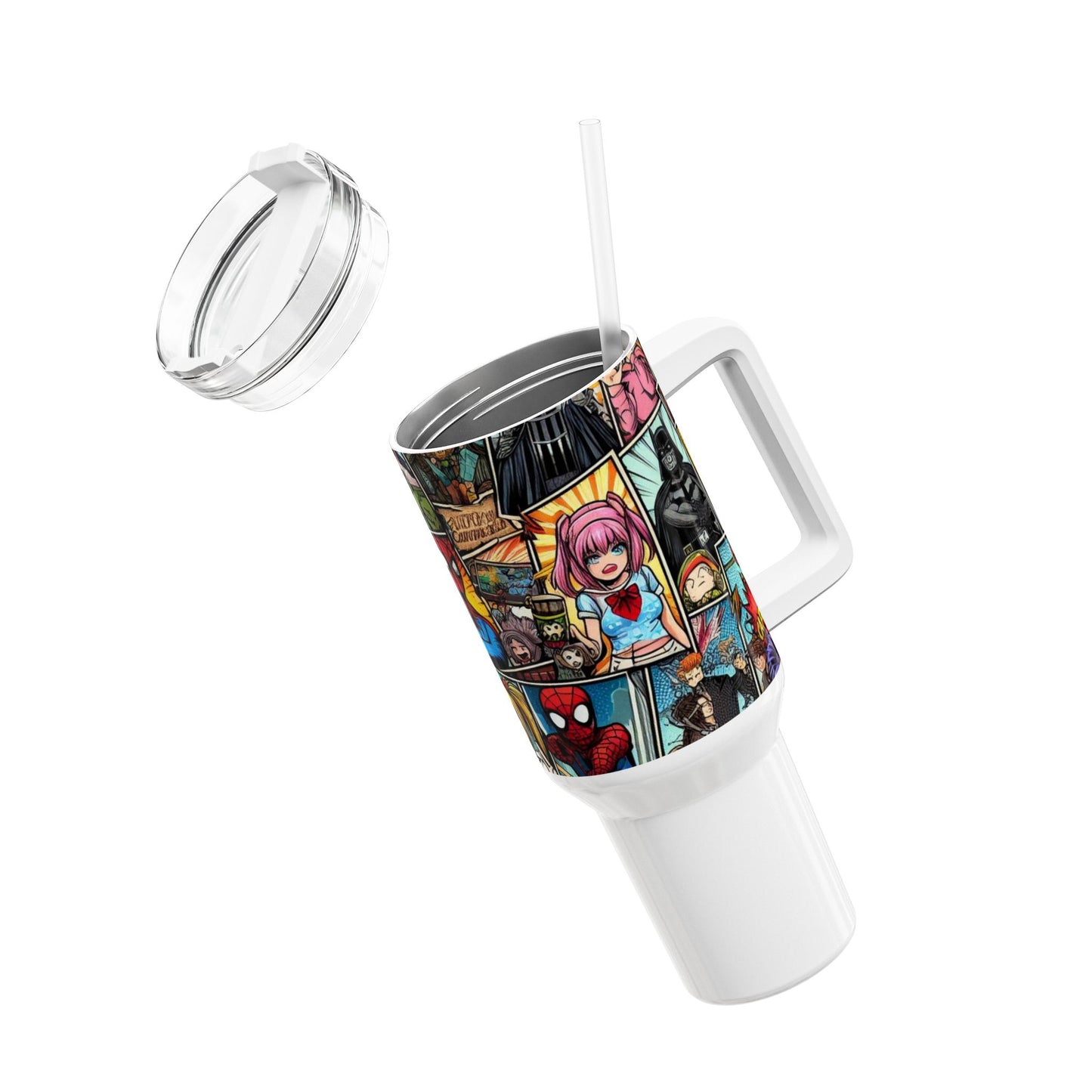 | - Stanley Tumbler | Colorful Geek Drinkware for Anime and Comics Fans | Cartoon Tumbler - premium material. limited stock. Order yours now and stand out with this exclusive piece!