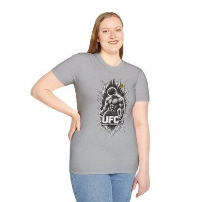 UFC T Shirt | Unleash Fierce Confidence | Motivational UFC Tee with Baki Anime T Shirt