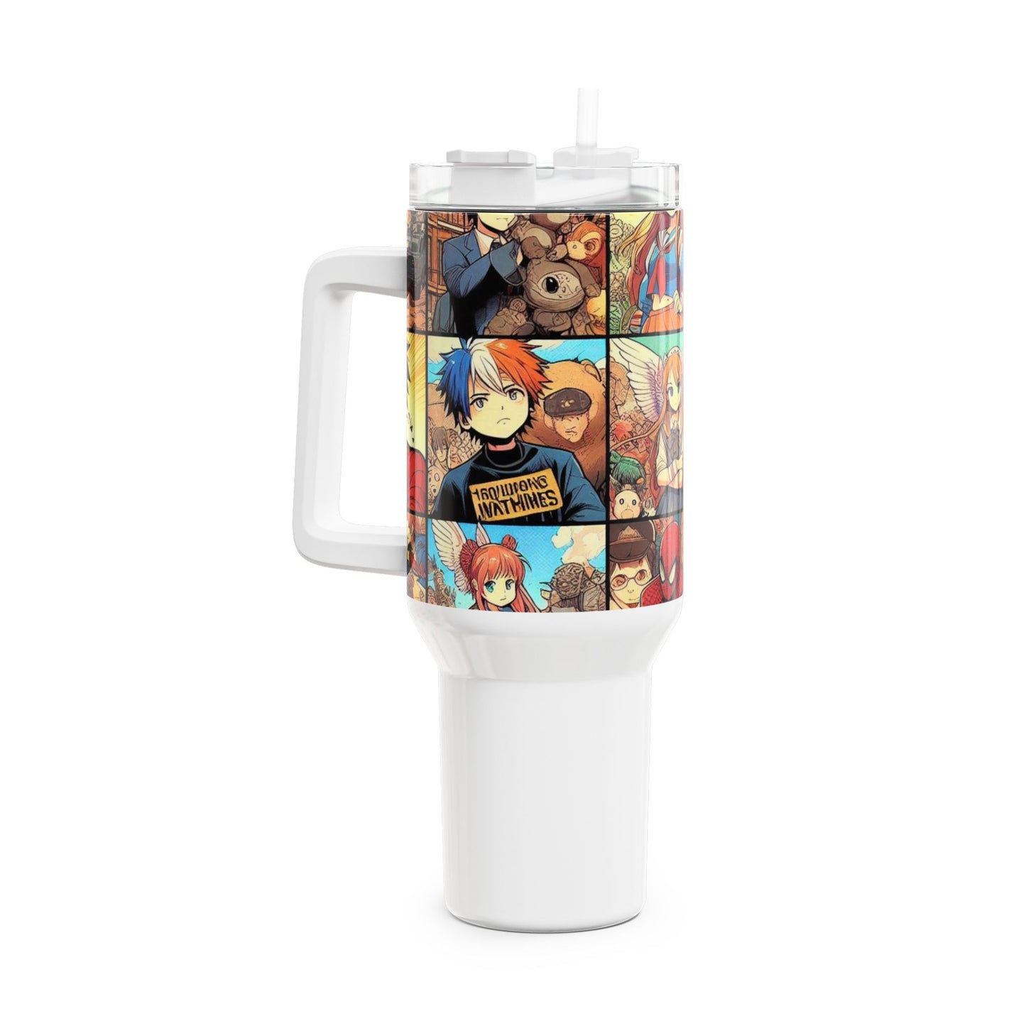 and - Stanley cup | Comics and Anime Themed Drinkware for Geeks | Colorful Tumbler - custom-made. perfect gift idea. Order yours now and stand out with this exclusive piece!