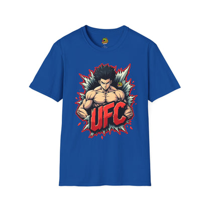 for - UFC T Shirt | Unleash Fierce Confidence | UFC Tee with Baki Anime Inspiration for Gym - premium material. perfect gift idea. Order yours now and stand out with this exclusive piece!