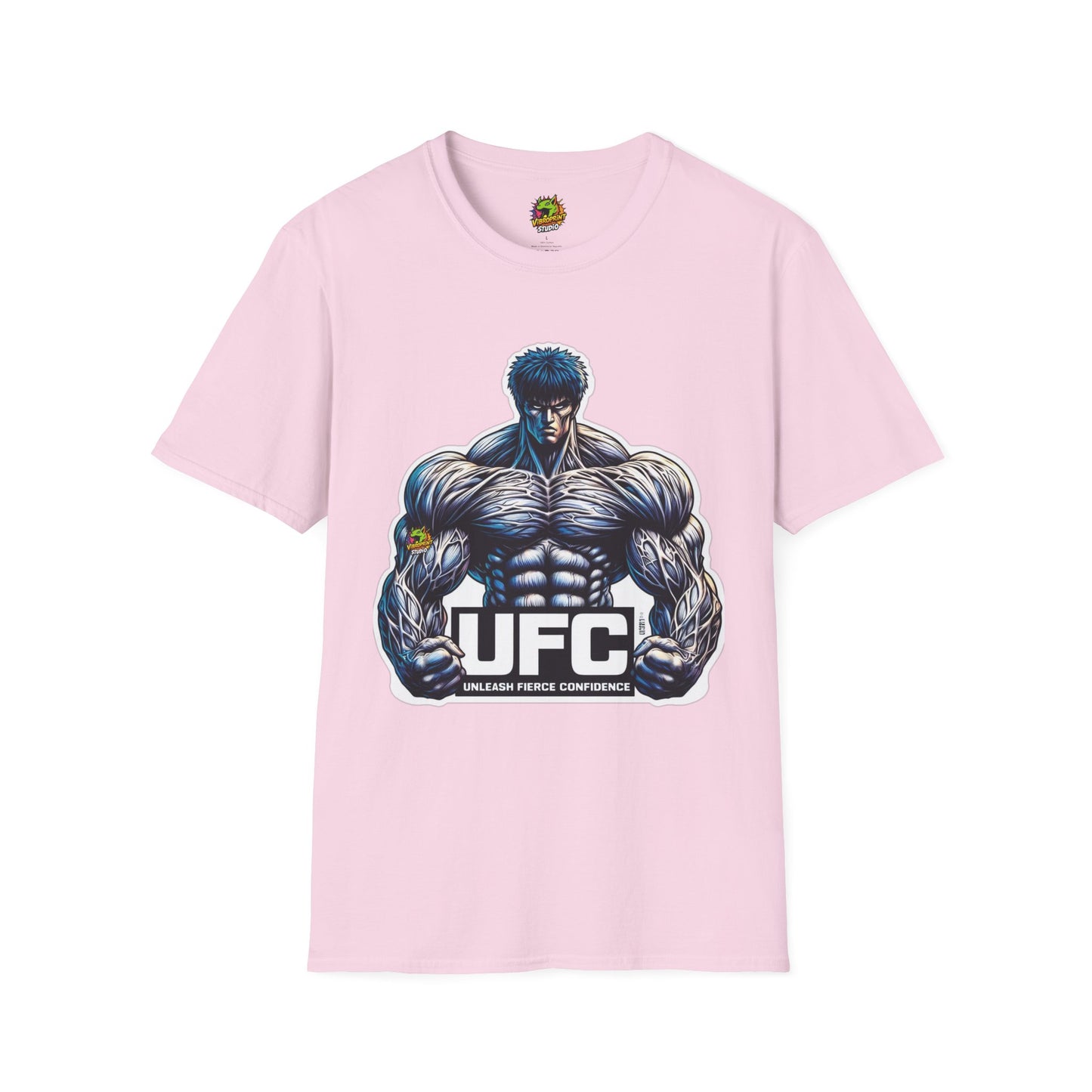 Baki - UFC T Shirt | Unleash Fierce Confidence | Motivational UFC Tee with Baki Anime Inspiration for Gym - premium material. limited stock. Order yours now and stand out with this exclusive piece!