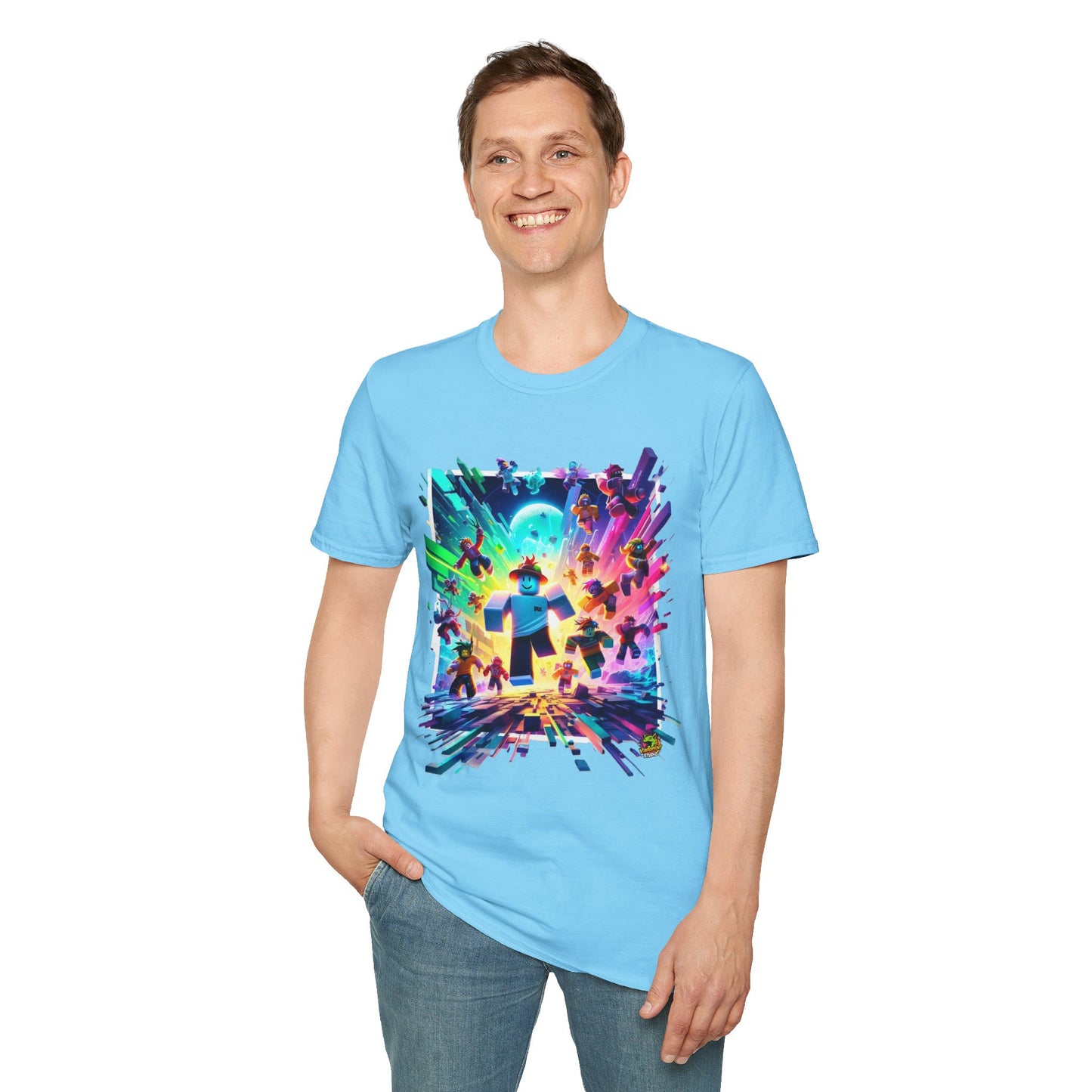 Cool Roblox Adventure Tee for Kids | Roblox Graphic T-Shirt | Roblox Clothing for Boys & Girls | Fun Gift for Roblox Fans