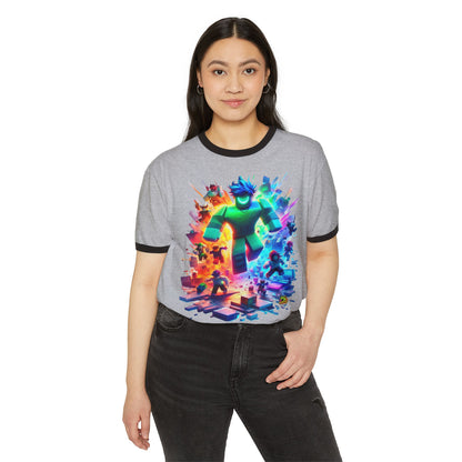 Roblox T Shirt for All Ages | Roblox Adventure Gaming Tee | Roblox T Shirt - High Quality Image