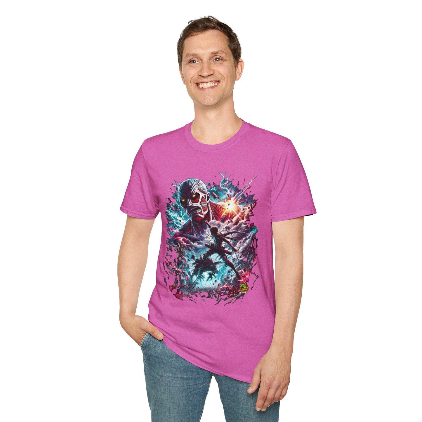 Eren Yeager Titan’s Strength Tee | Official Attack on Titan Shirt | - VibroPrint Studio