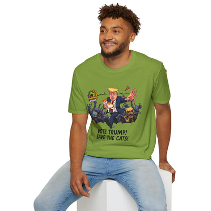 They're - They're Eating the Dogs Shirt | Political Satire Tee | Funny Trump Election Meme T-Shirt - custom-made. perfect gift idea. Order yours now and stand out with this exclusive piece!