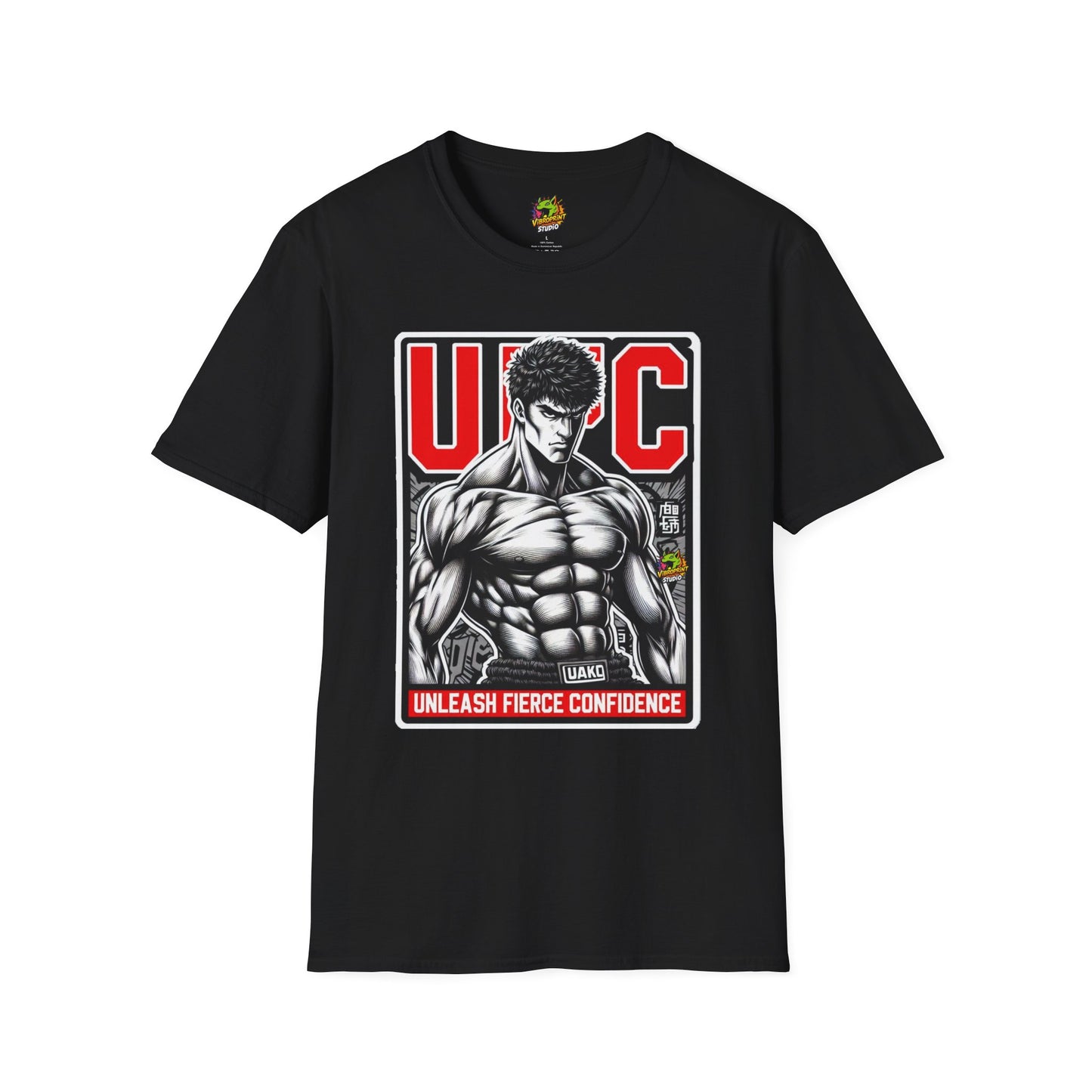 UFC T Shirt | Unleash Fierce Confidence | UFC Tee Inspired by Baki Anime T Shirt - High Quality Image