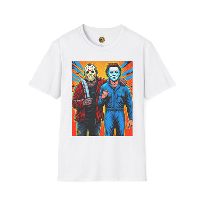 Jason - Jason Voorhees & Michael Myers Shirt | Funny Halloween Horror Tee - premium material. perfect gift idea. Order yours now and stand out with this exclusive piece!