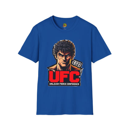 Baki - UFC T Shirt | Unleash Fierce Confidence | Motivational UFC Tee with Baki Anime Elements - custom-made. perfect gift idea. Order yours now and stand out with this exclusive piece!