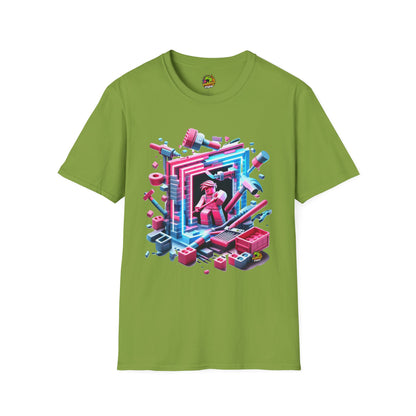 - - Roblox T-Shirt - Neon City Tour - custom-made. perfect gift idea. Order yours now and stand out with this exclusive piece!