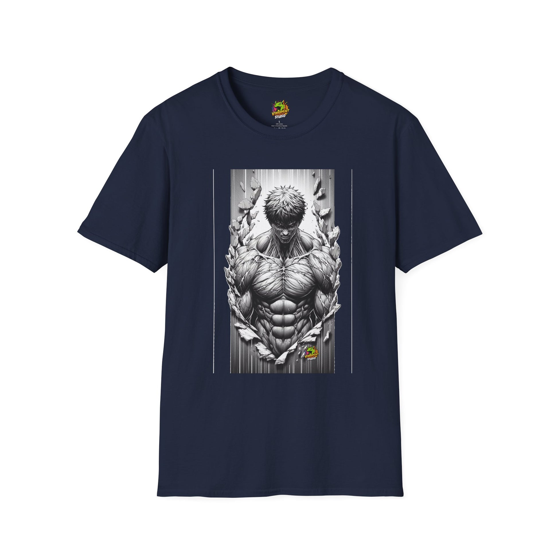 product - UFC T Shirt | Unleash Fierce Confidence | UFC Tee with Baki Anime Influence for Athletes - custom-made. limited stock. Order yours now and stand out with this exclusive piece!