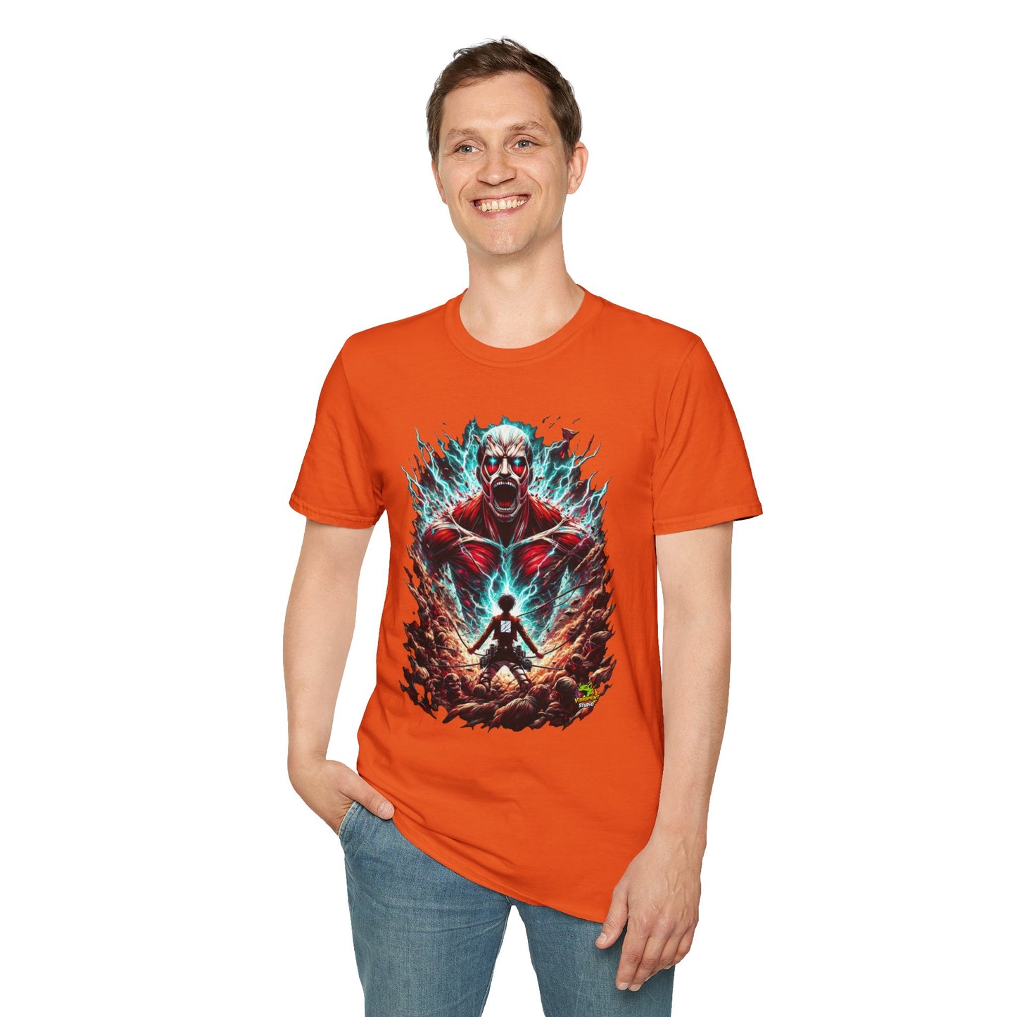 Titan - Eren Yeager Titan’s Reckoning Tee | Attack on Titan Shirt | Shingeki - premium material. perfect gift idea. Order yours now and stand out with this exclusive piece!