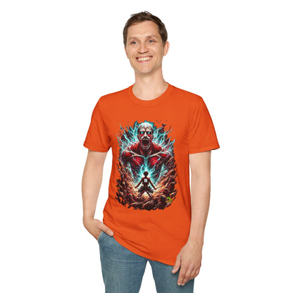 Titan - Eren Yeager Titan’s Reckoning Tee | Attack on Titan Shirt | Shingeki - premium material. perfect gift idea. Order yours now and stand out with this exclusive piece!