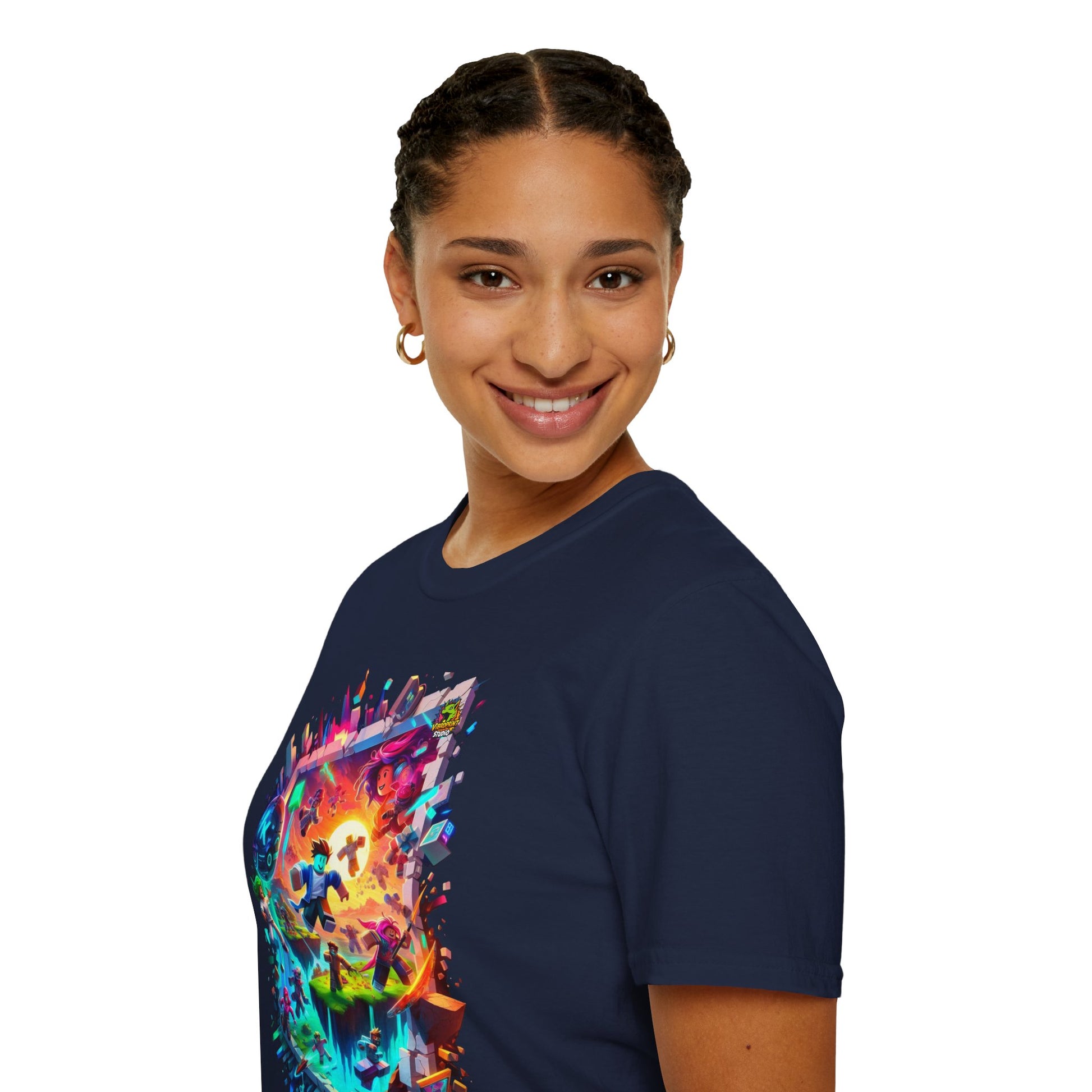 Roblox - Unique Roblox Gamer T-Shirt for Boys & Girls | Roblox Graphic Tee | Roblox Inspired Shirt | Cool Gift for Roblox Players - custom-made. limited stock. Order yours now and stand out with this exclusive piece!