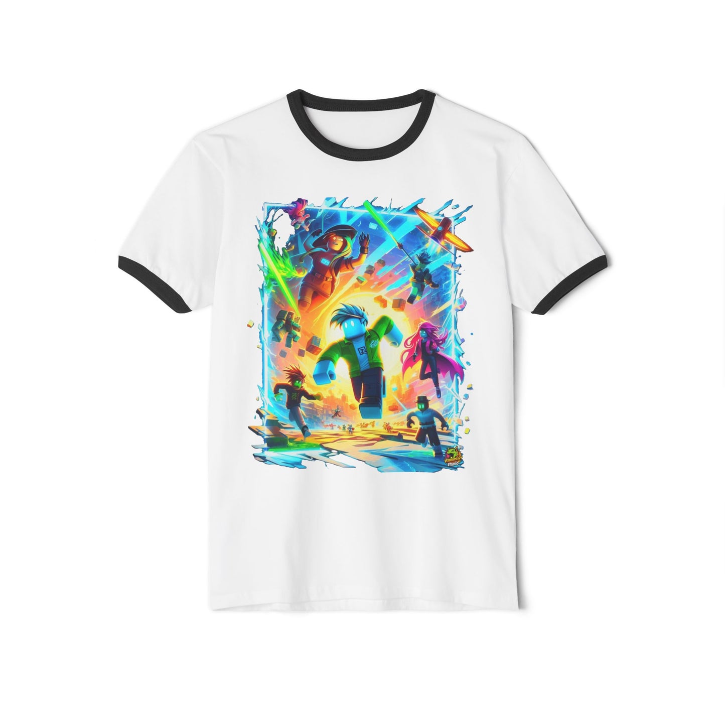 Roblox T Shirt for Gamers | Roblox Adventure Graphic Tee | Roblox T Shirt - High Quality Image