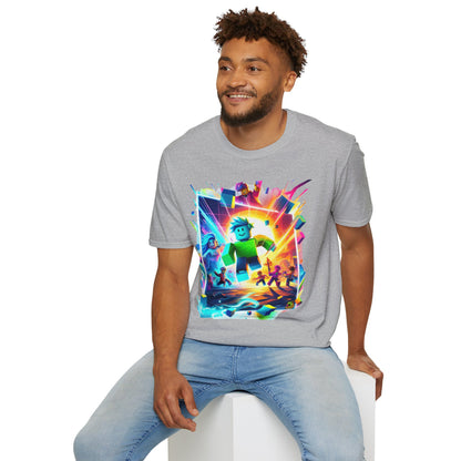 Roblox Avatar T-Shirt for Kids | Unique Roblox Graphic Tee | Roblox Gaming Merch | Cool Gift for Roblox Fans