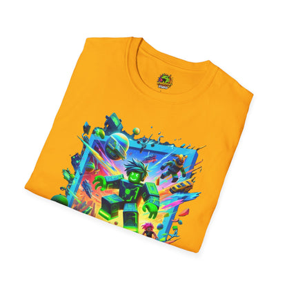 Roblox Gaming T-Shirt for Kids | Unique Roblox Kids Clothing | Roblox Inspired Tee | Cool Gift for Roblox Players