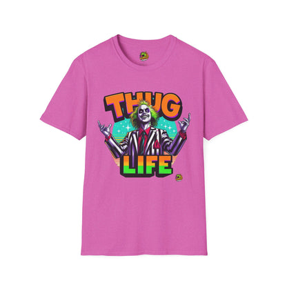 Women - Beetlejuice Shirt | Spooky Thug Life Tee | Halloween Beetlejuice Graphic Shirt Women - premium material. perfect gift idea. Order yours now and stand out with this exclusive piece!