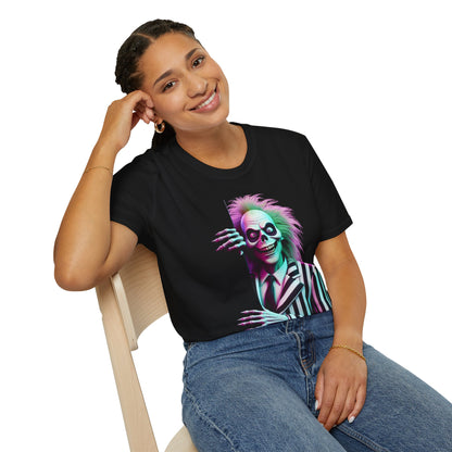 Adults - Beetlejuice Shirt | Halloween Graphic Tee | Cool Beetlejuice Movie Shirt for Adults & Kids | Spooky Beetlejuice Merch - custom-made. perfect gift idea. Order yours now and stand out with this exclusive piece!