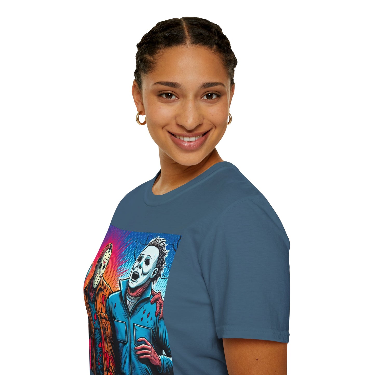 Jason Voorhees & Michael Myers Shirt | Funny Vintage Halloween Tee