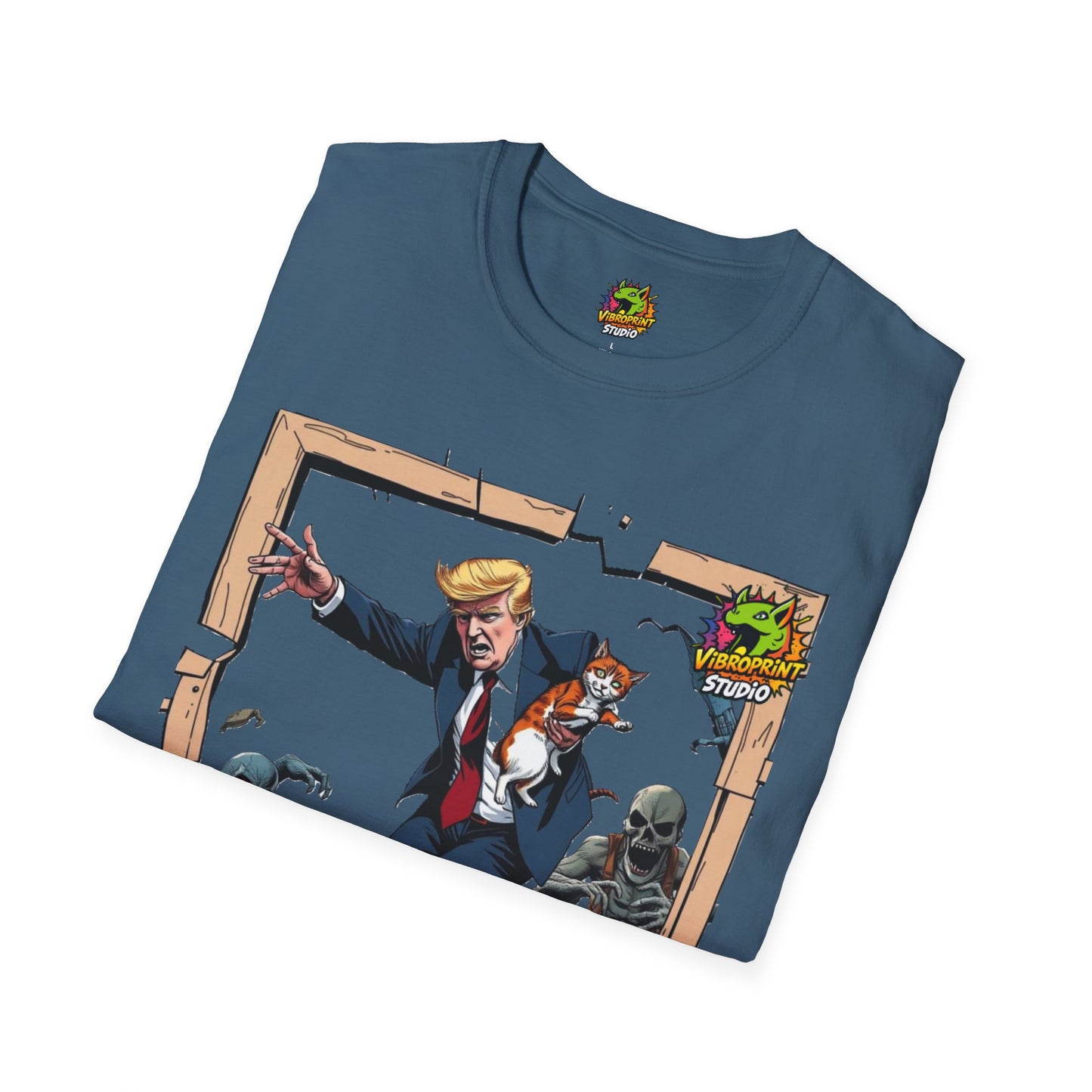 They're Eating the Dogs Tee | Trump Election Meme Tee | Funny Satire Graphic Shirt