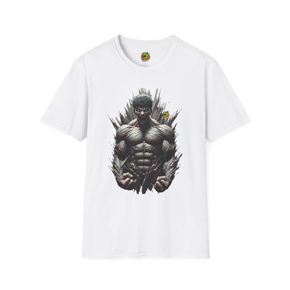 | - UFC T Shirt | Unleash Fierce Confidence | UFC Tee with Baki Anime Inspiration for Gym - custom-made. perfect gift idea. Order yours now and stand out with this exclusive piece!