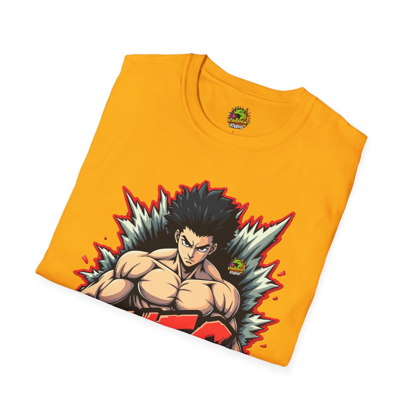 UFC T Shirt | Unleash Fierce Confidence | UFC Tee with Baki Anime Inspiration for Gym