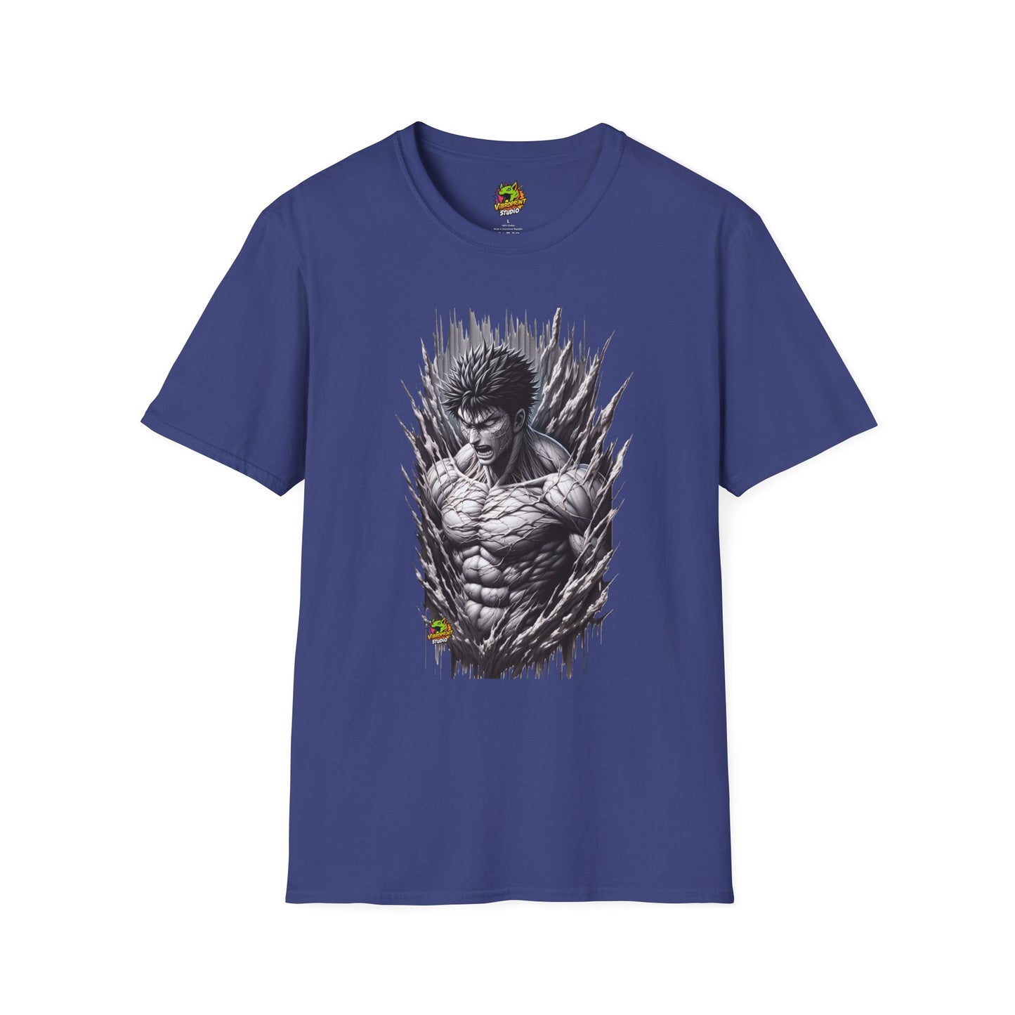 Gym - UFC T Shirt | Unleash Fierce Confidence | UFC Tee with Baki Anime Inspiration for Gym Lovers - premium material. perfect gift idea. Order yours now and stand out with this exclusive piece!