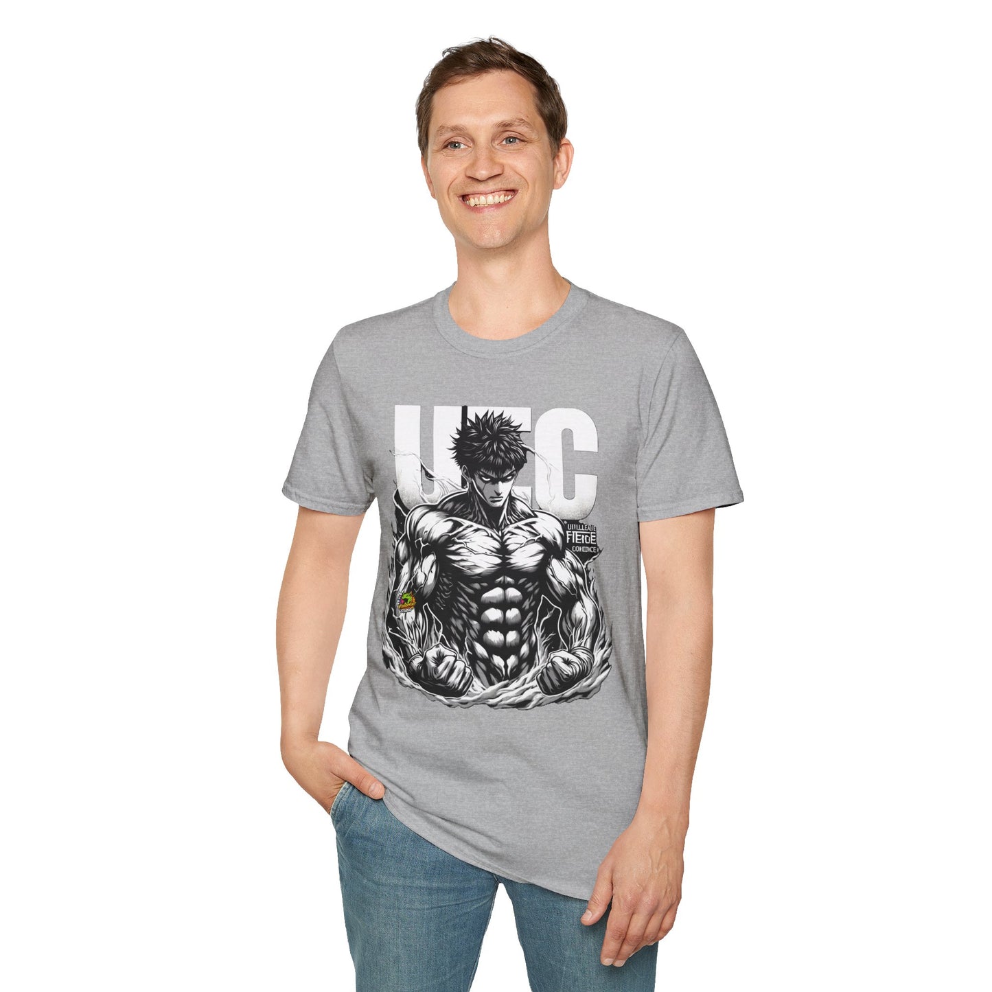 vintage horror shirt - UFC T Shirt | Unleash Fierce Confidence | UFC Tee for Fitness and Baki Anime Fans - gift for horror fans. premium horror movie t-shirt for spooky occasions. Order yours now and stand out with this exclusive piece!