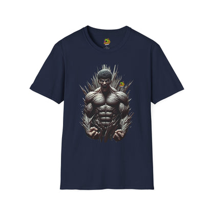 | - UFC T Shirt | Unleash Fierce Confidence | UFC Tee with Baki Anime Inspiration for Gym - premium material. perfect gift idea. Order yours now and stand out with this exclusive piece!