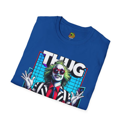 Thug - Beetlejuice Shirt | Funny Thug Life Graphic Tee | Halloween Beetlejuice T-Shirt for Men & Women - custom-made. perfect gift idea. Order yours now and stand out with this exclusive piece!