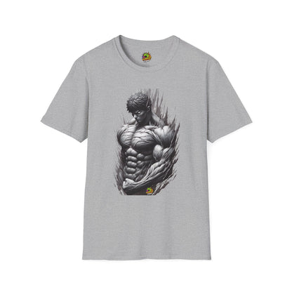 with - UFC T Shirt | Unleash Fierce Confidence | UFC Tee with Baki Anime Inspiration for Fitness Lovers - custom-made. limited stock. Order yours now and stand out with this exclusive piece!