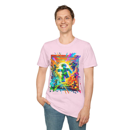 Unique Roblox Game Tee for Boys & Girls | Roblox Avatar Graphic T-Shirt | Cool Roblox Clothing | Perfect Roblox Gift