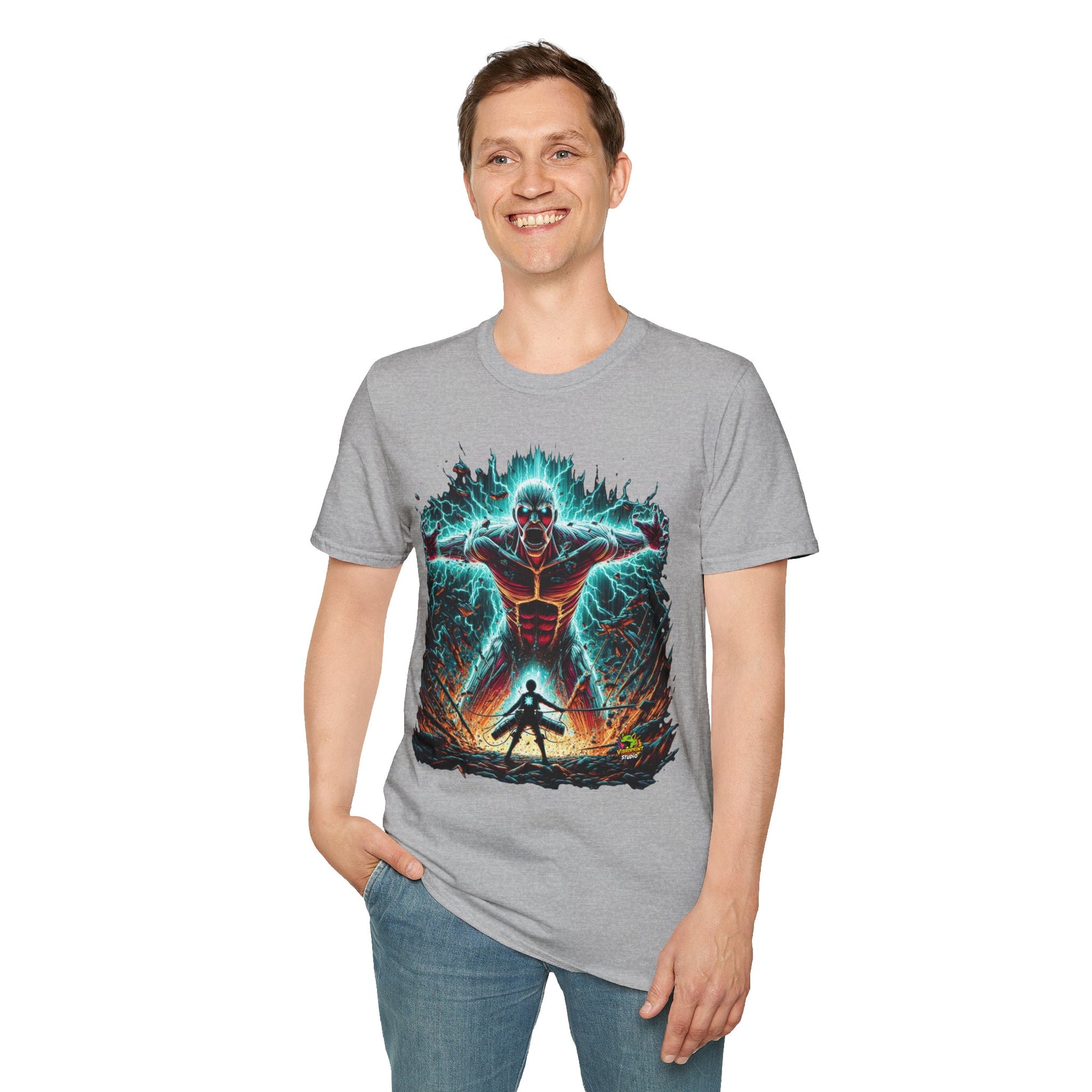 Vengeance - Eren Yeager Titan’s Vengeance Tee | Official Attack on Titan Shirt | - custom-made. perfect gift idea. Order yours now and stand out with this exclusive piece!