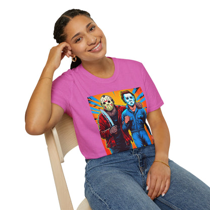 Jason Voorhees & Michael Myers Shirt | Funny Halloween Horror Tee