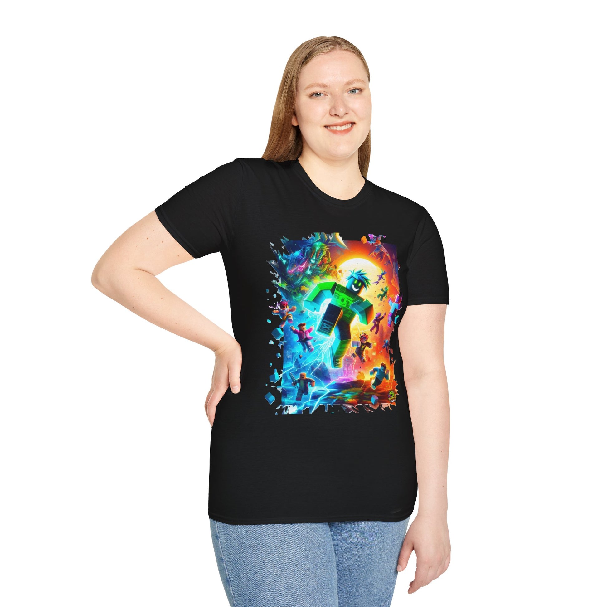 for - Roblox Kids T-Shirt | Trendy Roblox Avatar Graphic Tee | Roblox Clothing for Boys & Girls | Cool Roblox Gift - premium material. perfect gift idea. Order yours now and stand out with this exclusive piece!