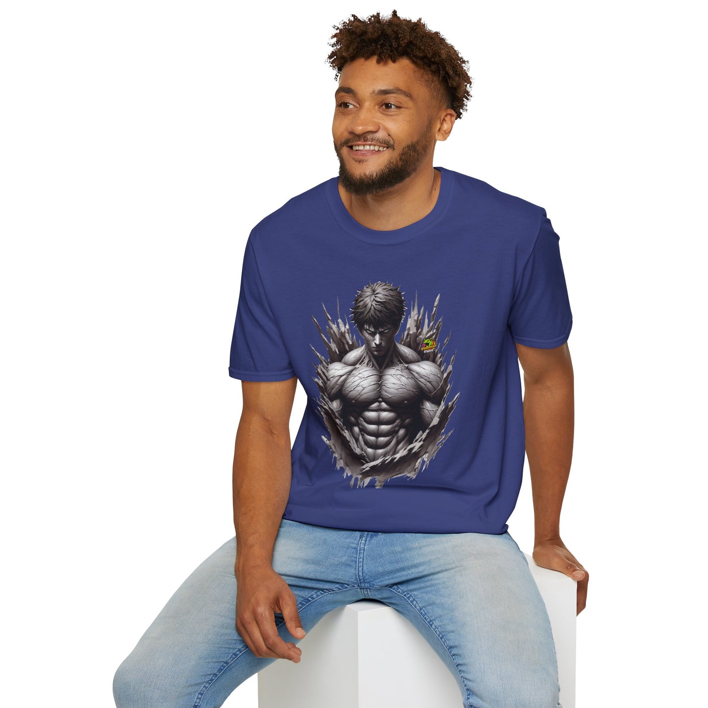 UFC T Shirt | Unleash Fierce Confidence | Motivational UFC Tee with Baki Anime Strength