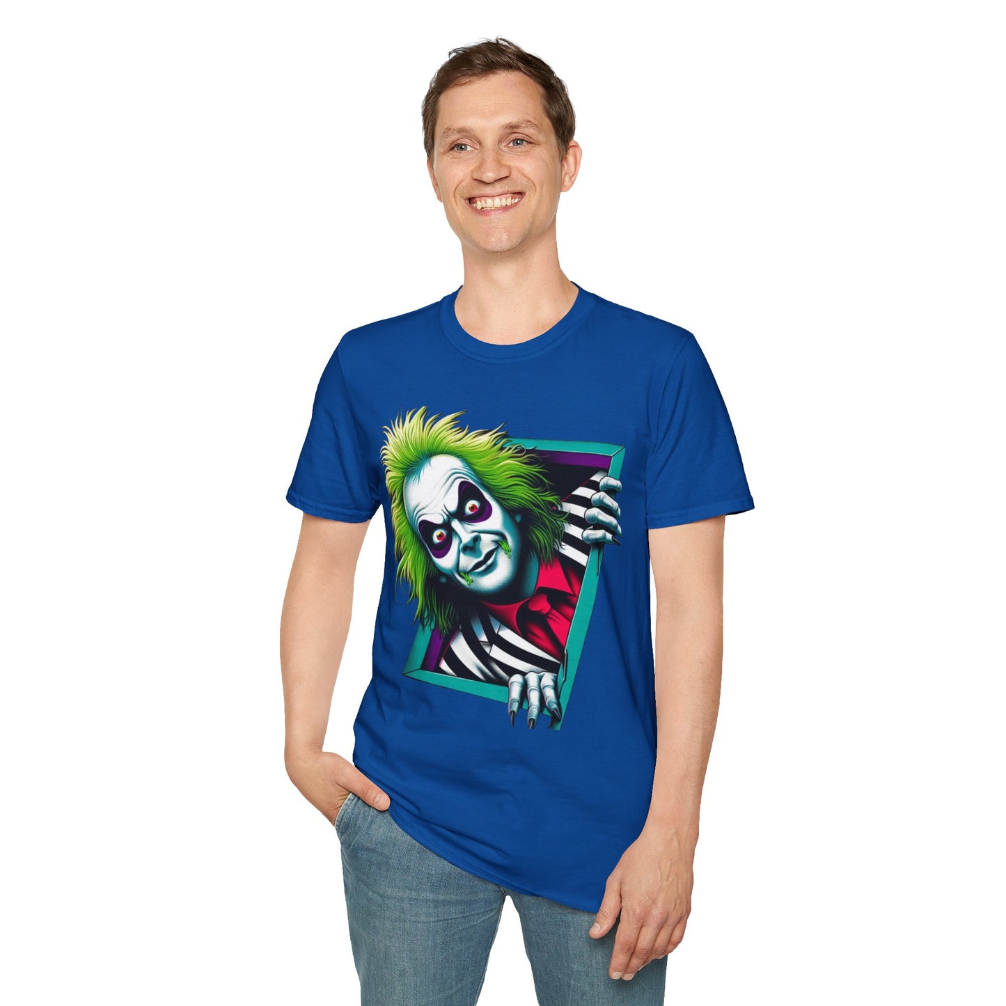 Tee - Beetlejuice Shirt | Creepy Beetlejuice Tee | Halloween Beetlejuice Tee | Beetlejuice Gift Idea - custom-made. limited stock. Order yours now and stand out with this exclusive piece!