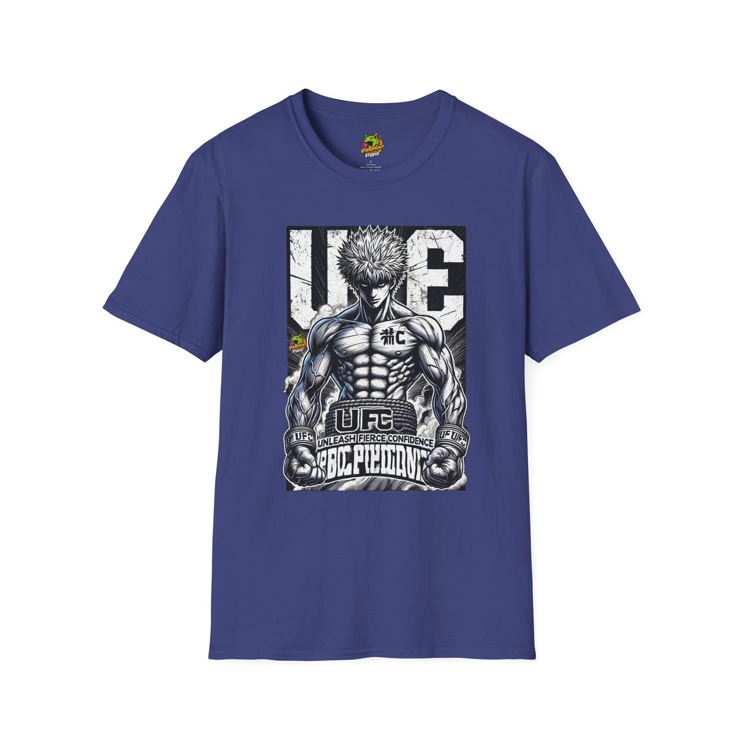 Fierce - UFC T Shirt | Unleash Fierce Confidence | Motivational UFC Tee with Baki Anime T-Shirt design - premium material. perfect gift idea. Order yours now and stand out with this exclusive piece!