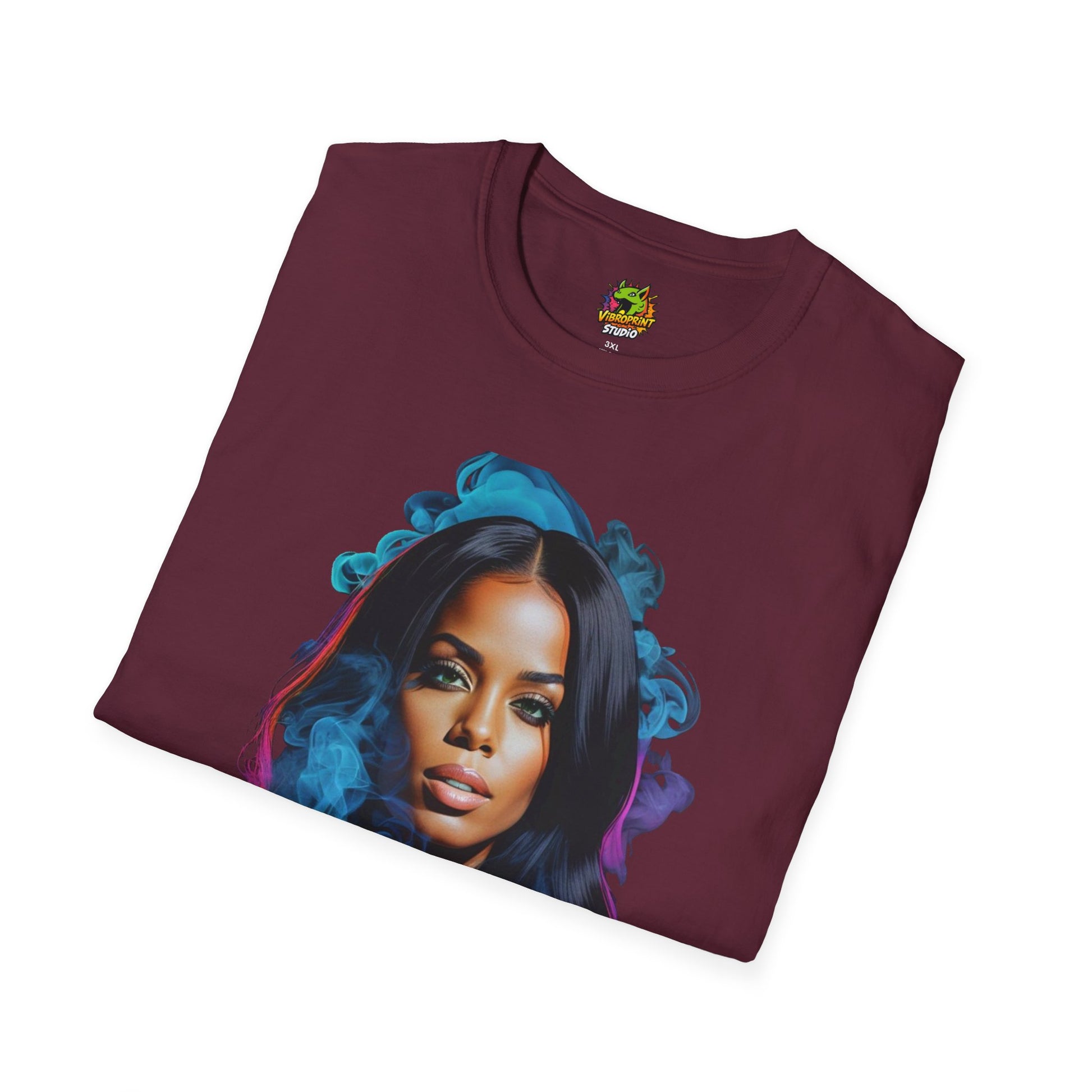 Memorial - Aaliyah shirt | Celebrating a Music Icon | Memorial Tribute to the Princess of R&B - custom-made. perfect gift idea. Order yours now and stand out with this exclusive piece!