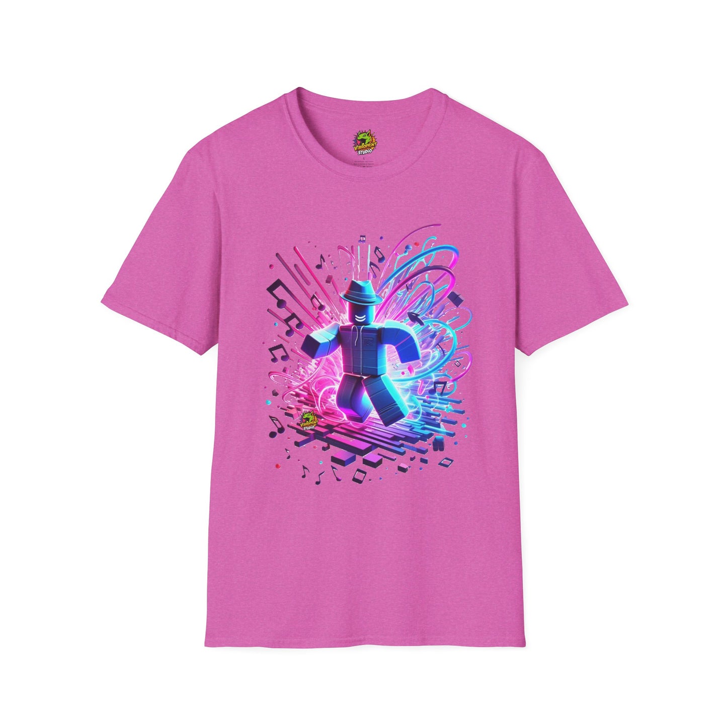 exclusive - Roblox T-Shirt - Neon Block Party - custom-made. perfect gift idea. Order yours now and stand out with this exclusive piece!