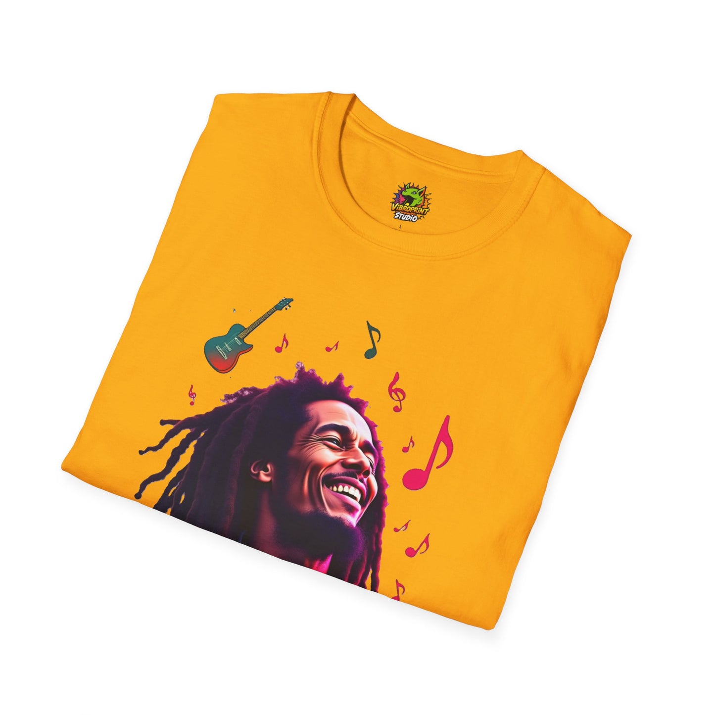 Bob - Bob Marley T-Shirt - Vibrant Rasta Revolution - custom-made. perfect gift idea. Order yours now and stand out with this exclusive piece!