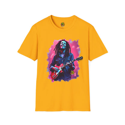 T-Shirt - Bob Marley T-Shirt - Spirit of Jamaica - custom-made. perfect gift idea. Order yours now and stand out with this exclusive piece!