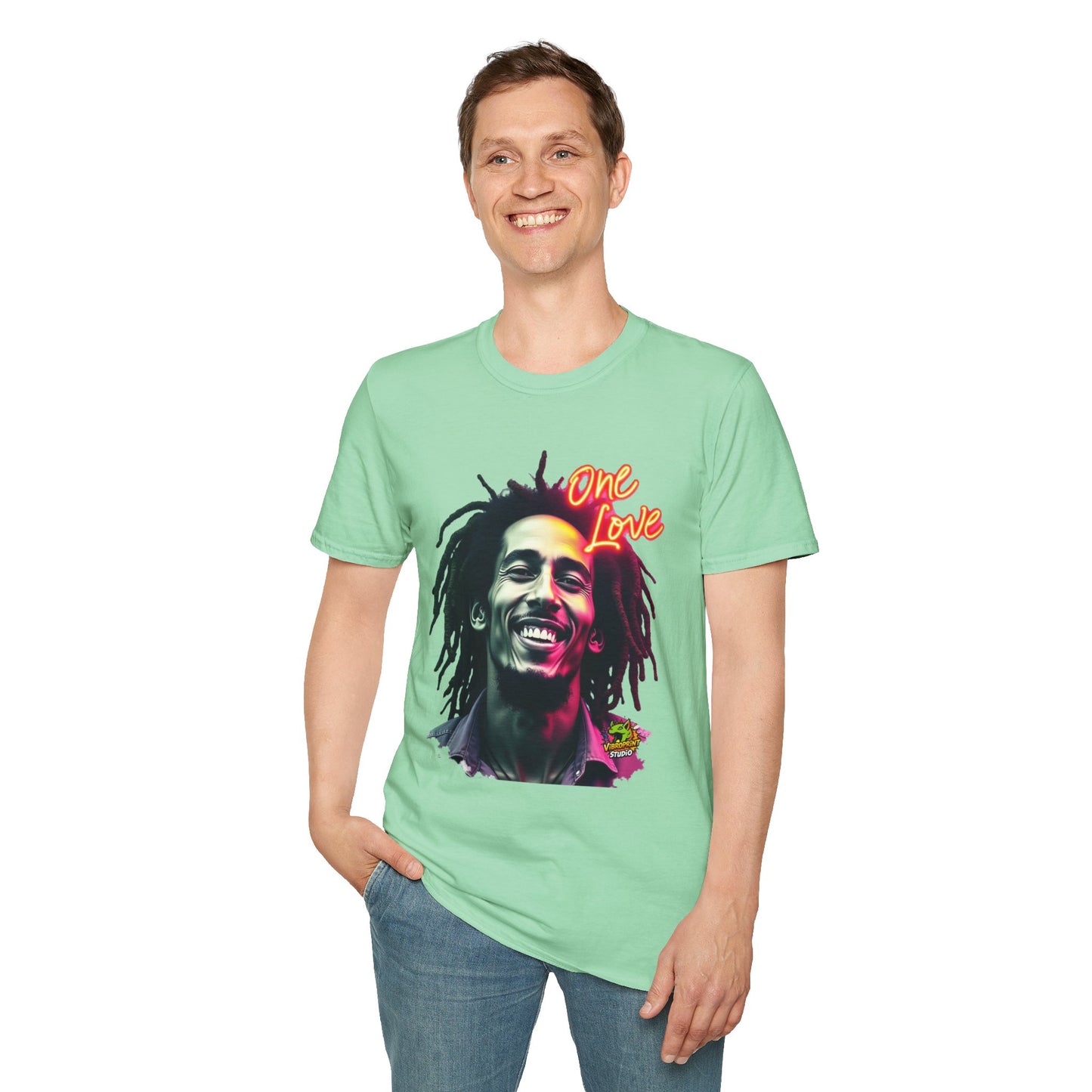 Bob Marley T-Shirt - Rebel Music Beat