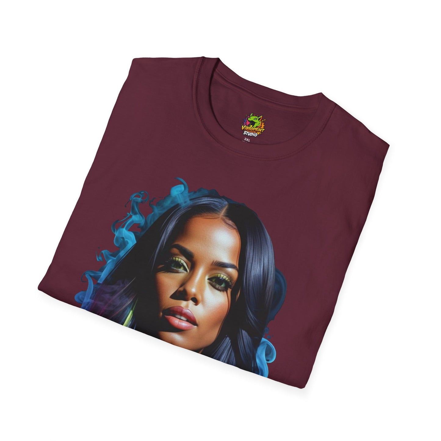 Tribute - Aaliyah shirt | Tribute to a Music Legend | Honoring the Queen of Urban Pop - custom-made. perfect gift idea. Order yours now and stand out with this exclusive piece!