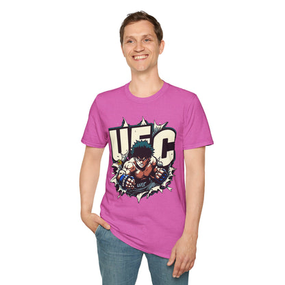 UFC T Shirt | Motivational Sport Tee | UFC Shirt for Gym & Anime Lovers