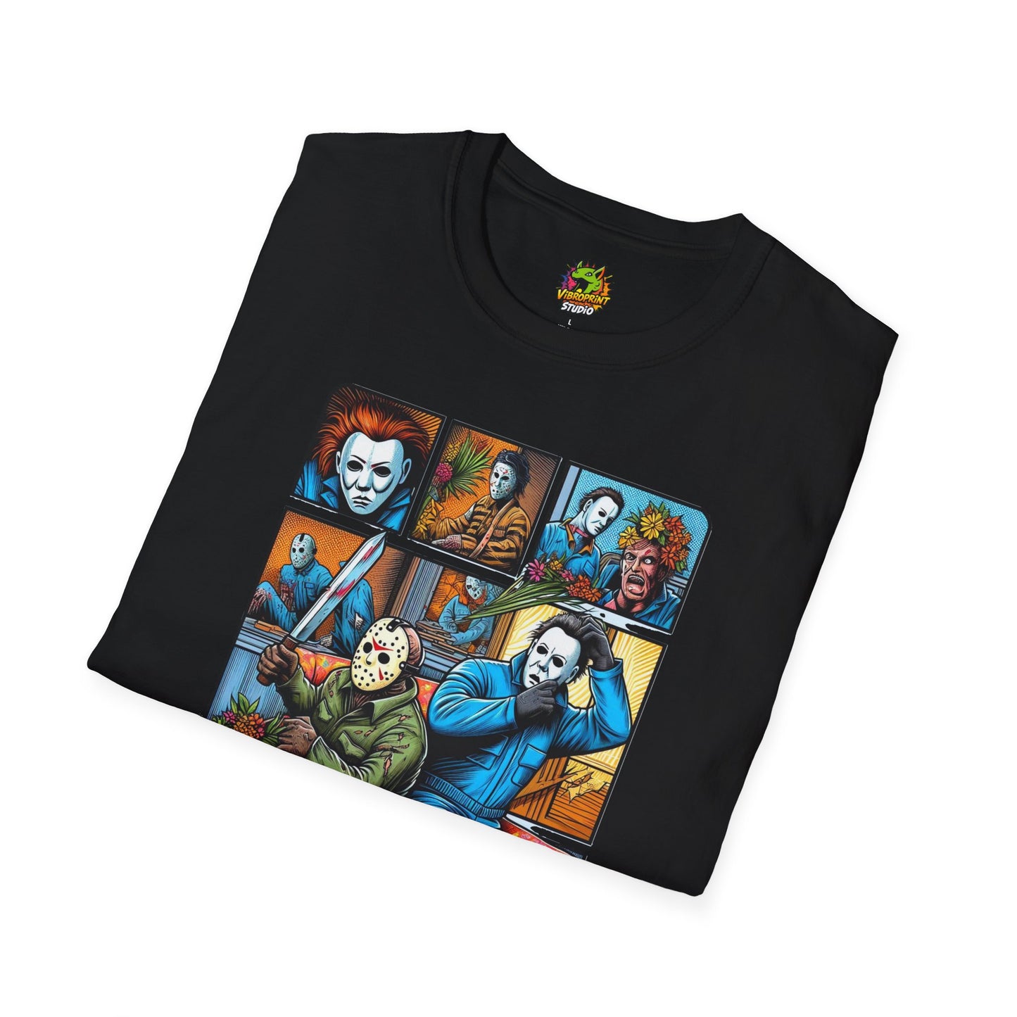 Horror - Jason Voorhees & Michael Myers Funny Shirt | Halloween Horror Tee - custom-made. limited stock. Order yours now and stand out with this exclusive piece!