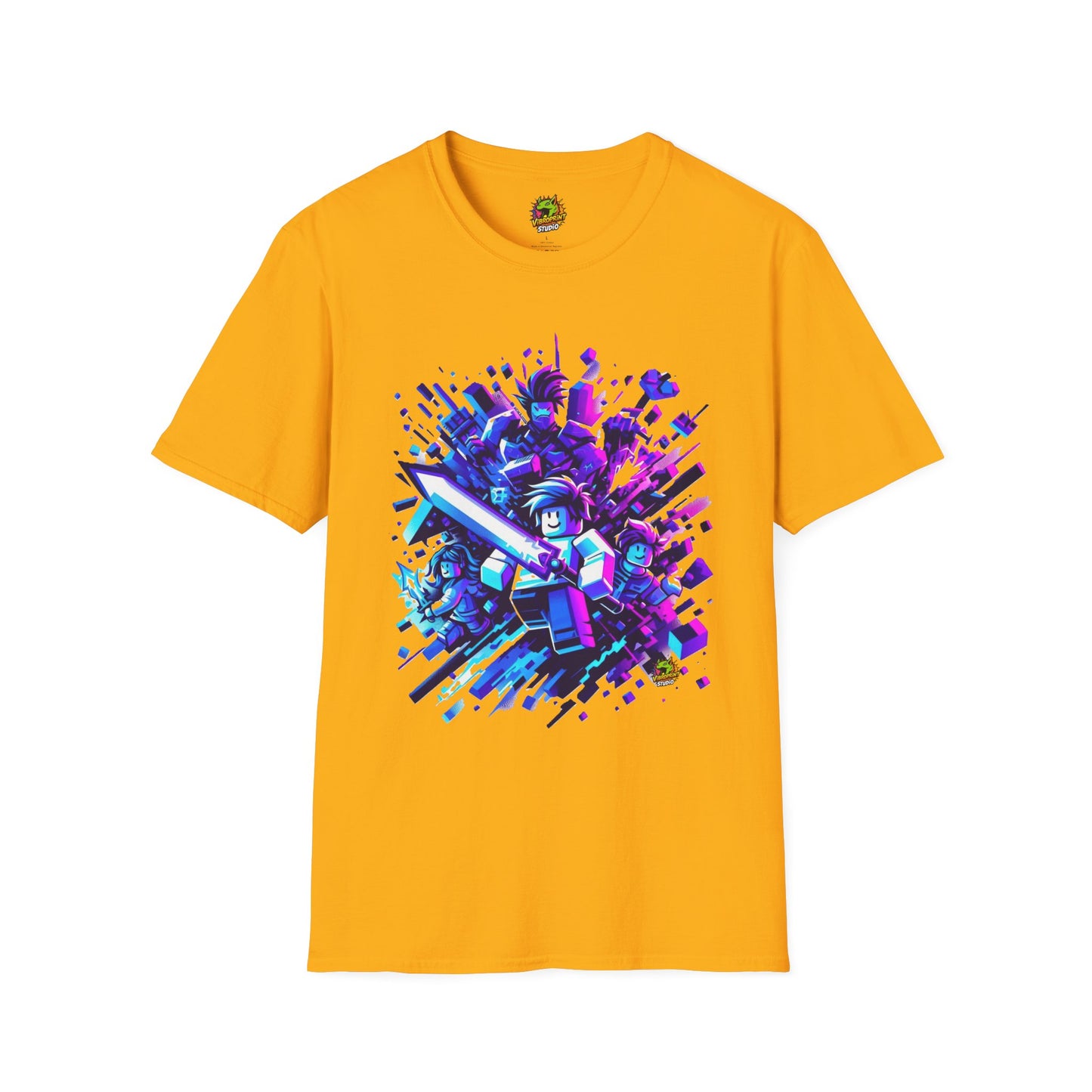 exclusive - Roblox T-Shirt - Builder's Adventure - premium material. perfect gift idea. Order yours now and stand out with this exclusive piece!